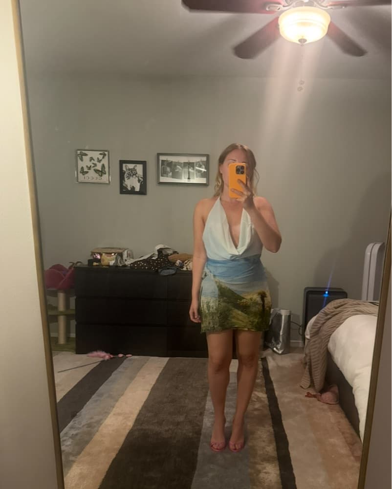 Vibrant Arizona Print Mini Dress - Image 2
