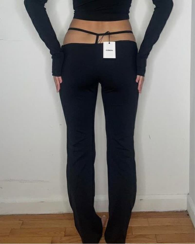 Miaou Fishtail / Faux G String Pants - Image 2