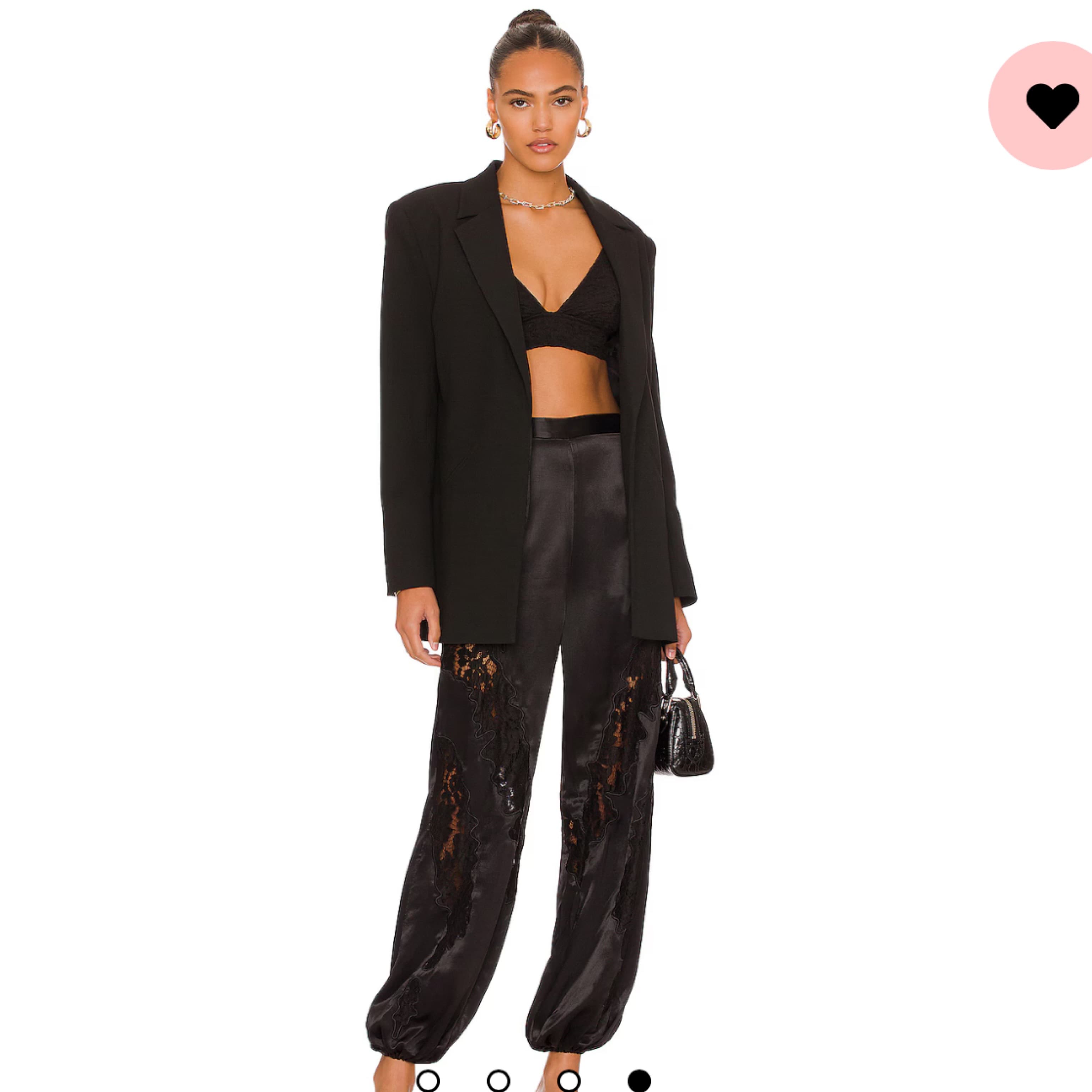 Bauer Pant in Black L'Academie   - Image 1
