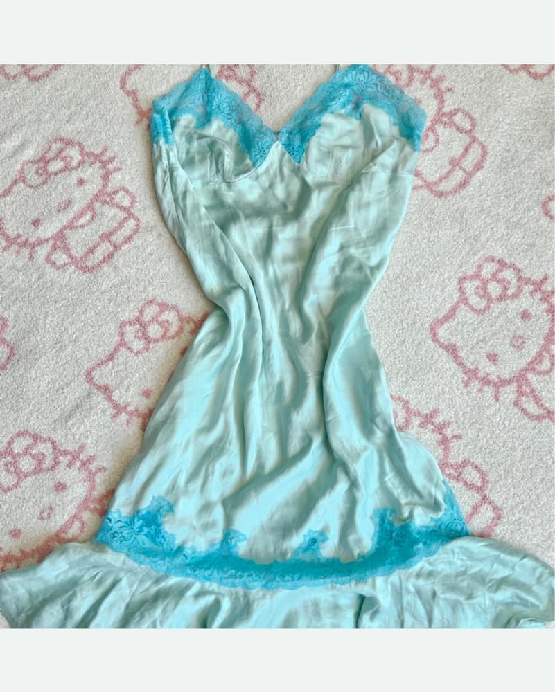 Victoria’s Secret Satin Slip Dress - Image 1