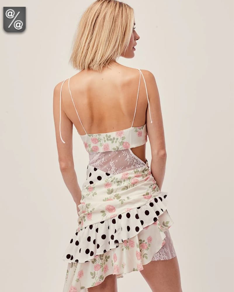 FLL Butterscotch Tank Polka Dot Dress - Image 2