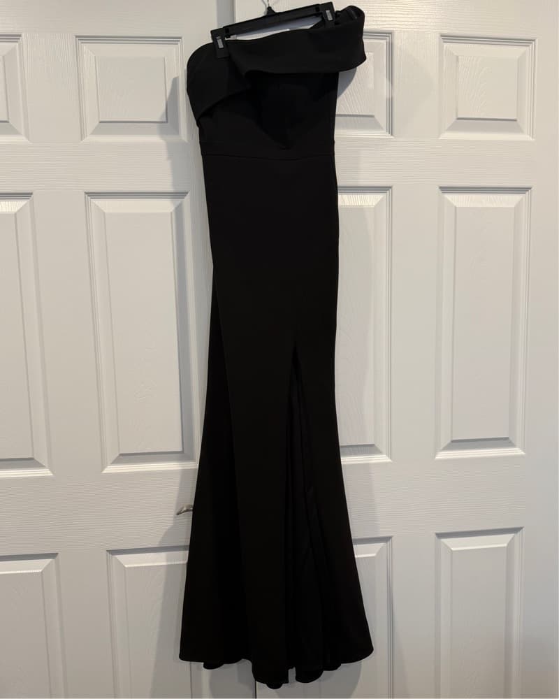 Aqua - Formal Black Evening Gown - Image 4
