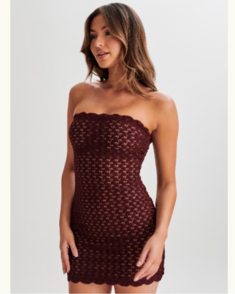 Meski Lace Mini Dress - Image 1