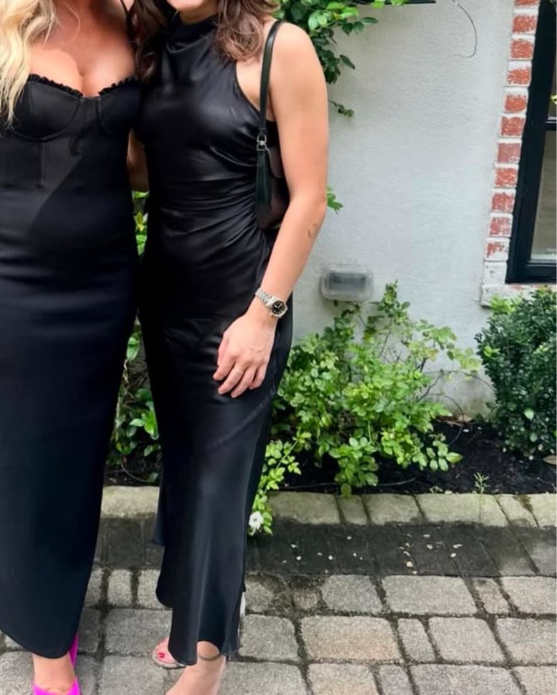Reformation Black Formal Dress - Image 2