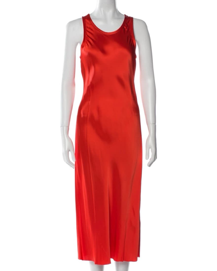 Helmet Lang Silk Dress - Image 1