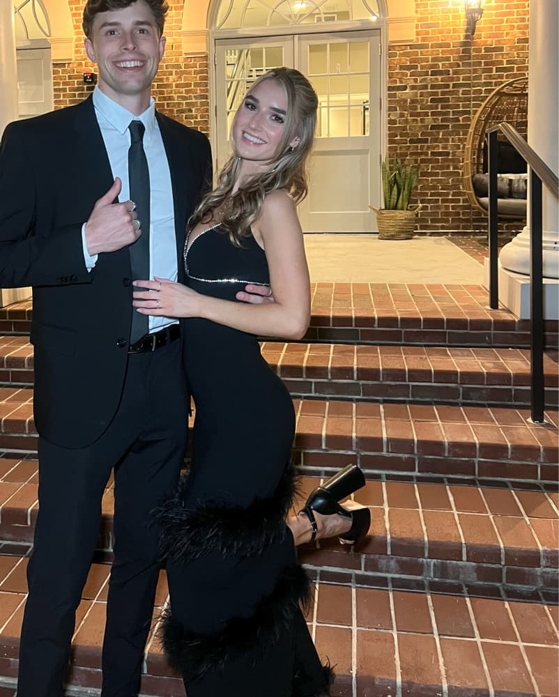 Black House of CB Formal Dress Gown - Image 4