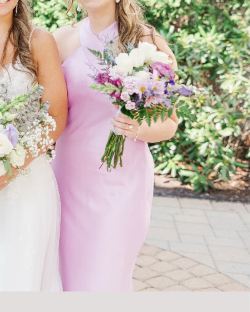 Candy Pink / Purple Wedding Guest Formal - Image 1