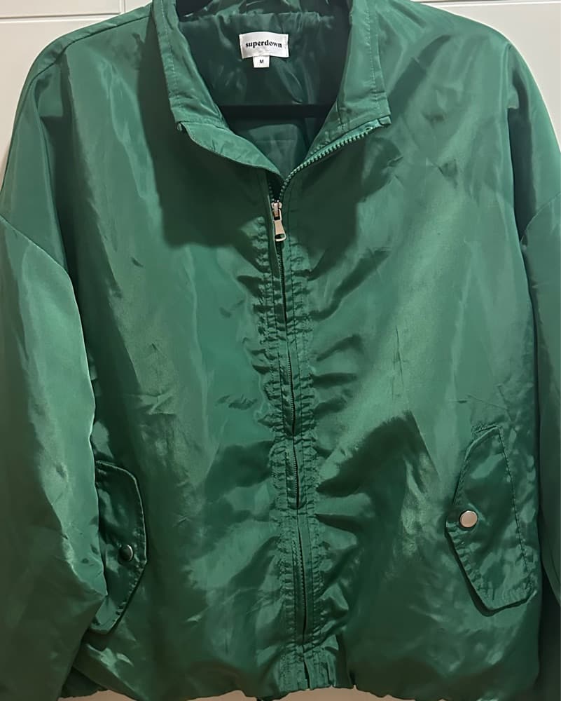 Superdown Akari Jacket in Green - Image 5