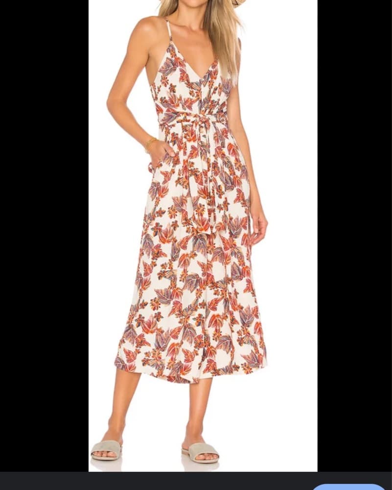 Floral Midi Jumpsuit - Image 2