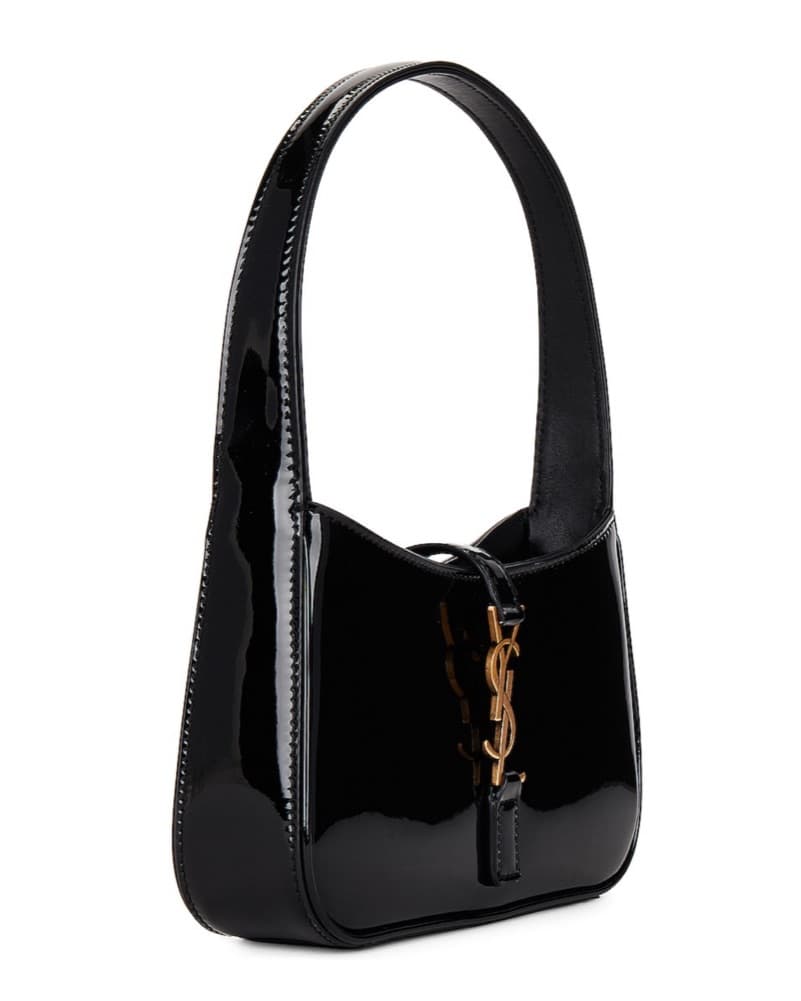 Sleek YSL Patent Mini Handbag - Image 2