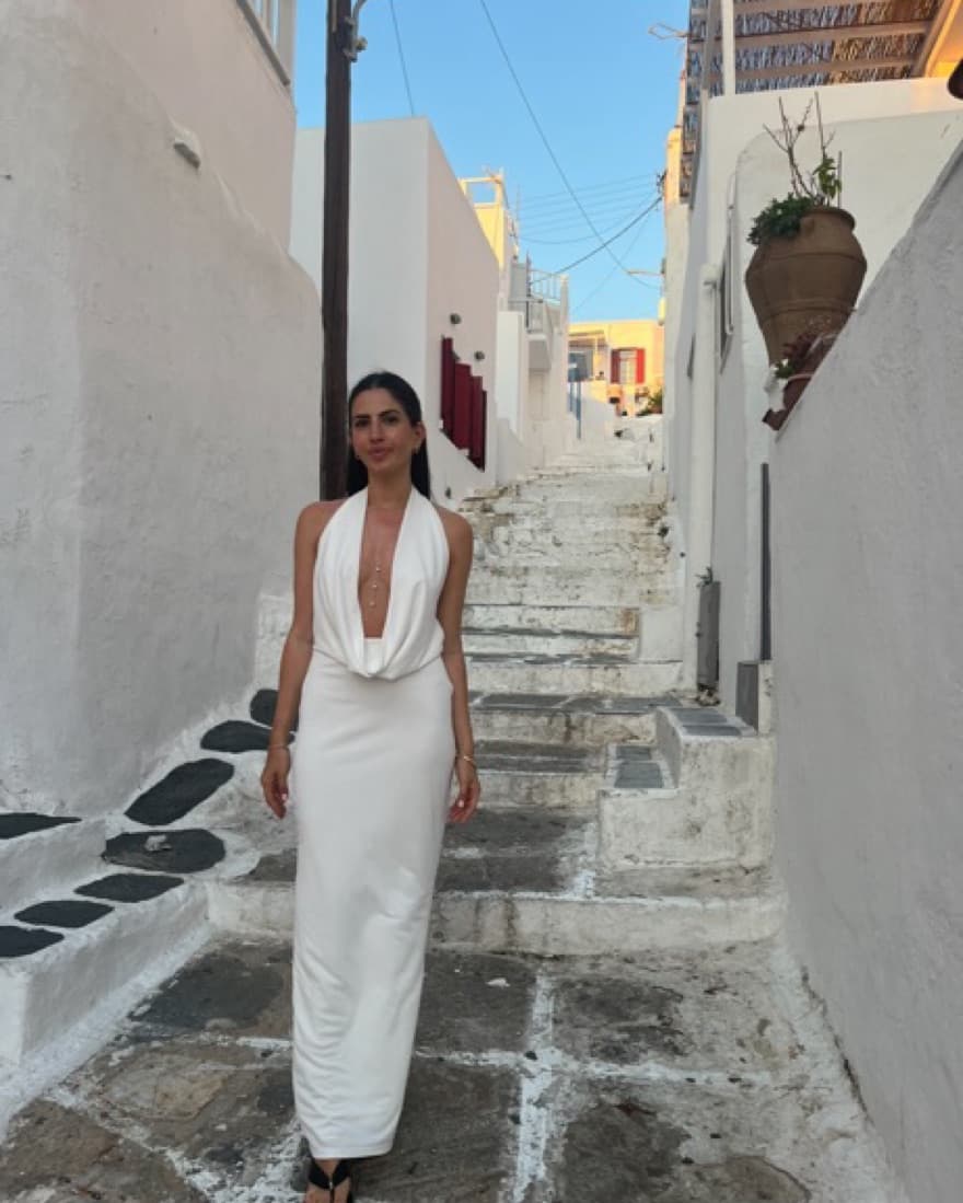 Zara White dress - Image 1