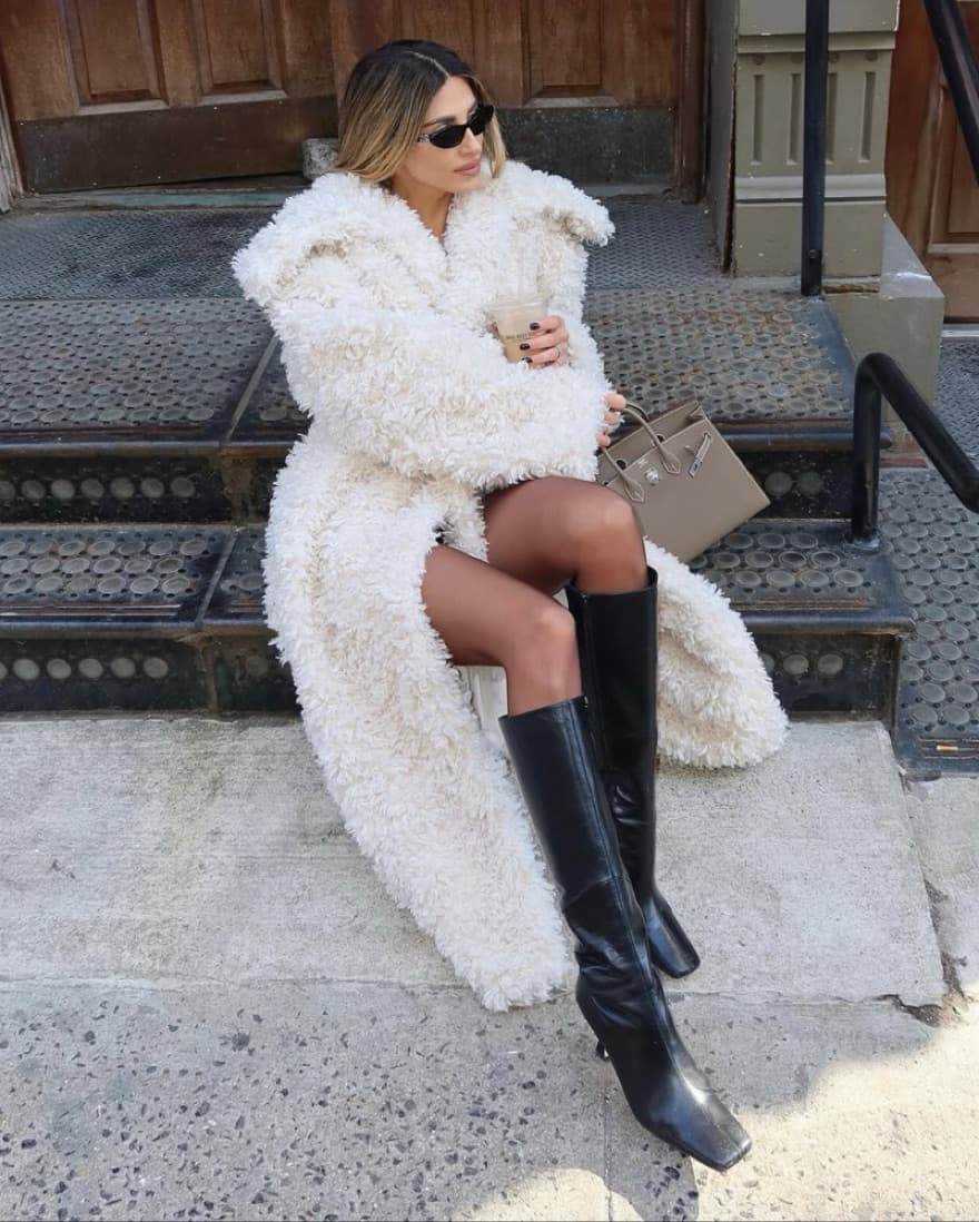 Khy x Entire Studios Fur coat - Image 1