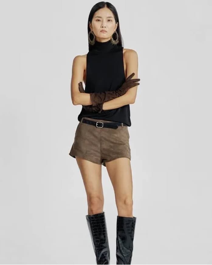 Frankie Shop Mixen Mock Bodysuit - Image 2