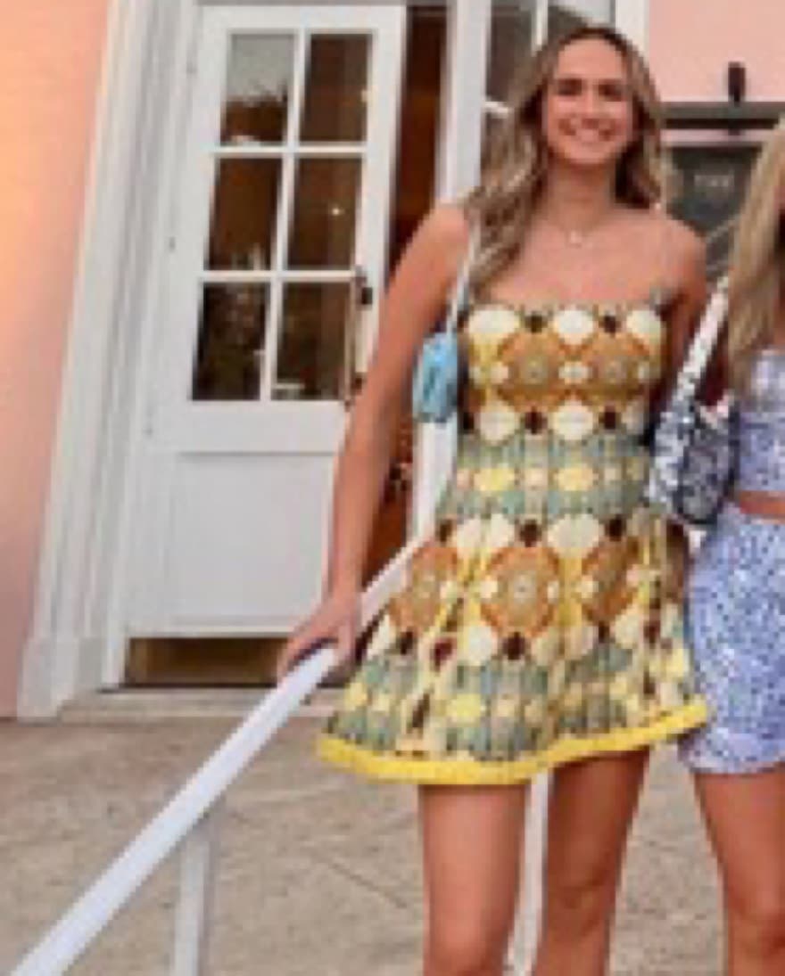Alexis Cruz Dress In Stained Glass  - Image 6