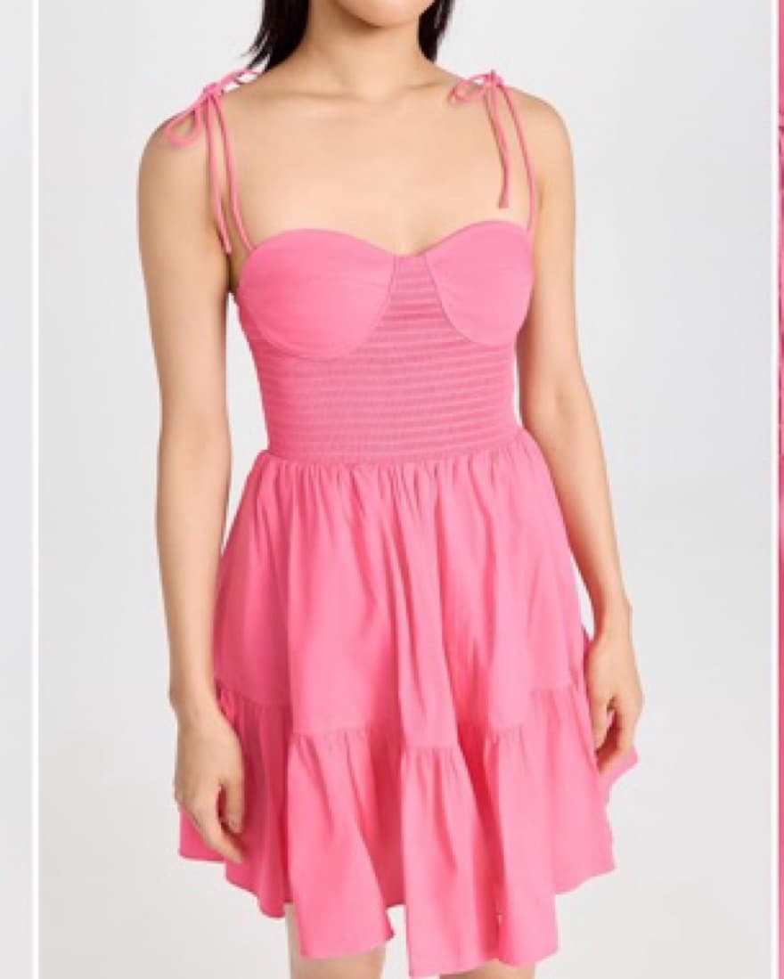 Staud Mini Landry Dress - Image 1