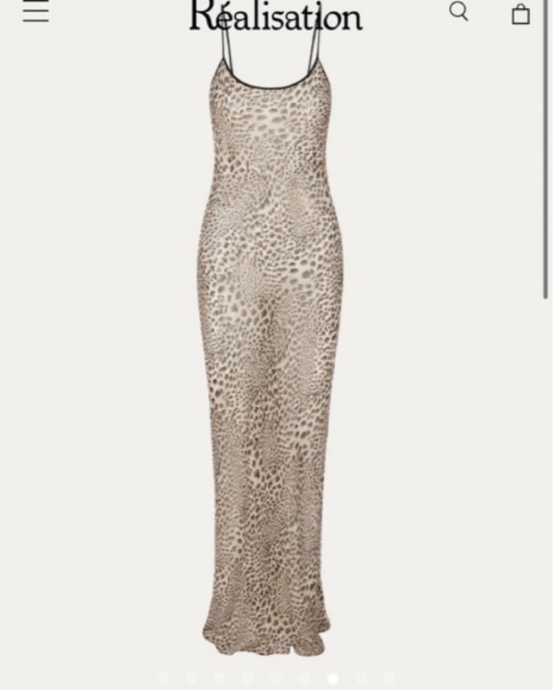 Realisation Par Leopard Print Maxi Dress - Image 2