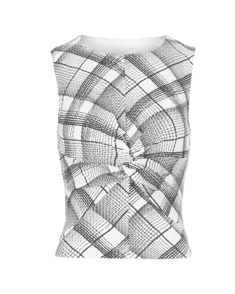 Club Monaco Printed Rib Top - Image 2