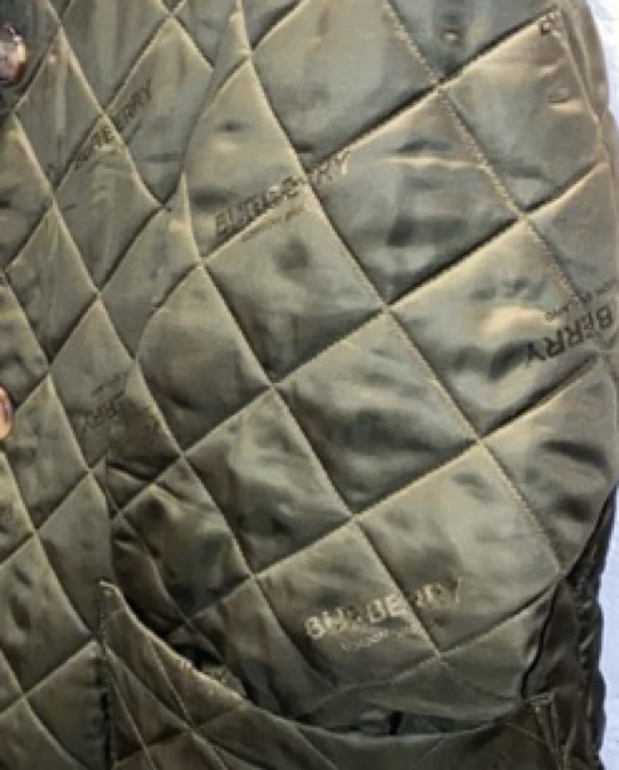 Burberry Logo Quilted Shell Jacket XXS - Image 4