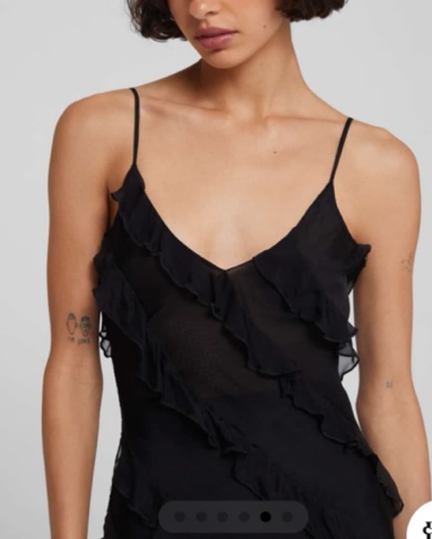 Elegant Ruffle Maxi Dress - Image 4