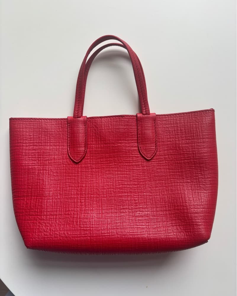 Alexander Mcqueen Red Purse - Image 2