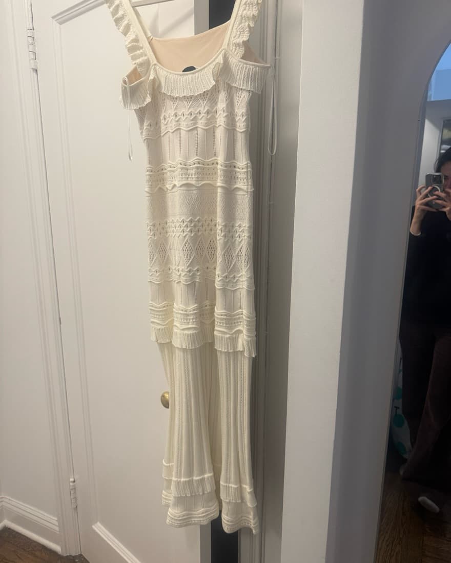 White Milly Cocktail Dress - Image 3