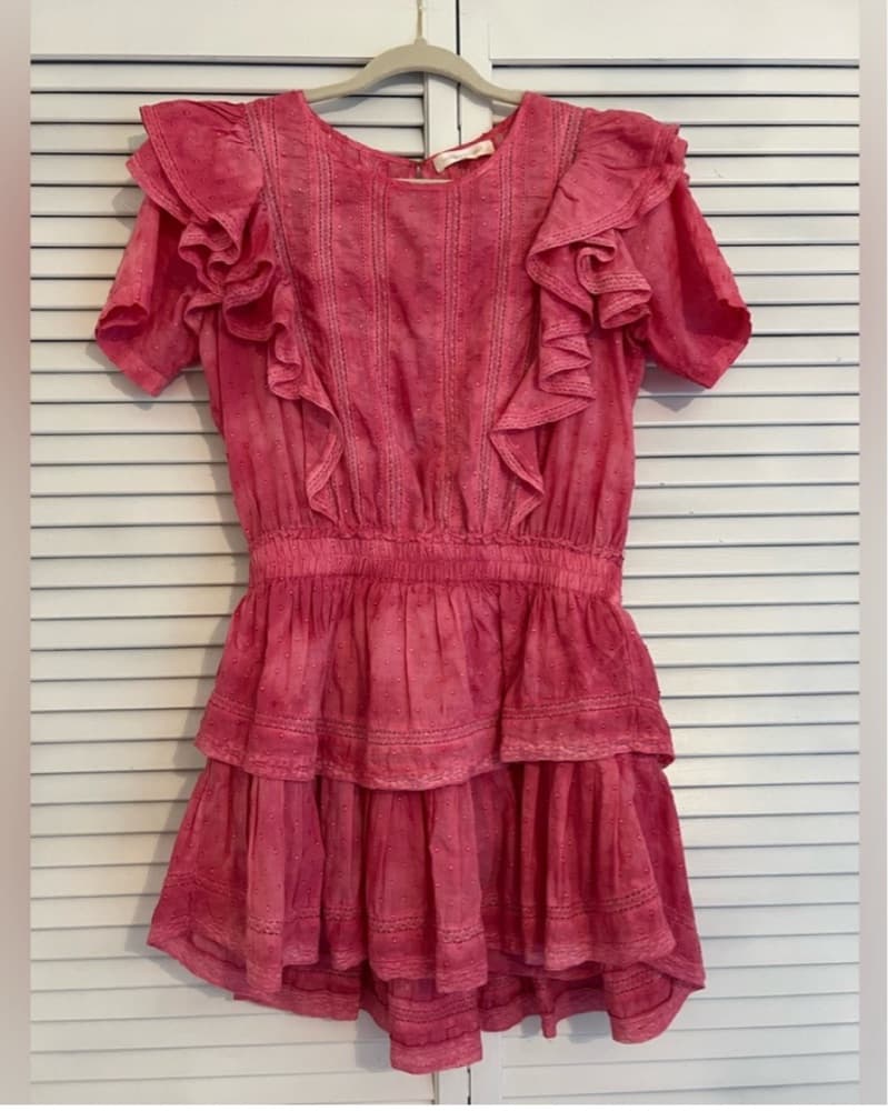 Loveshackfancy Natasha Dress Pink - Image 5