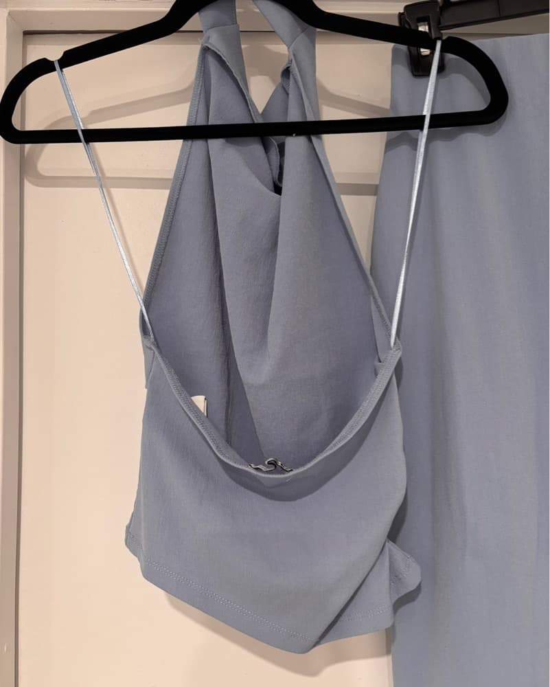 Formal Blue Zara Skirt Set - Image 2