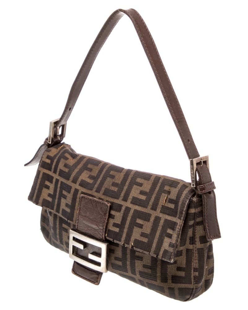 Fendi Zucca Print Shoulder Bag - Image 3
