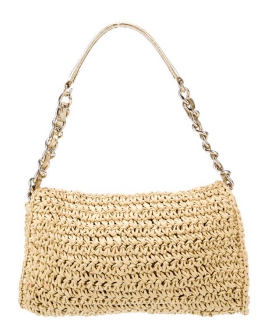 Kate Spade Raffia Bag - Image 4