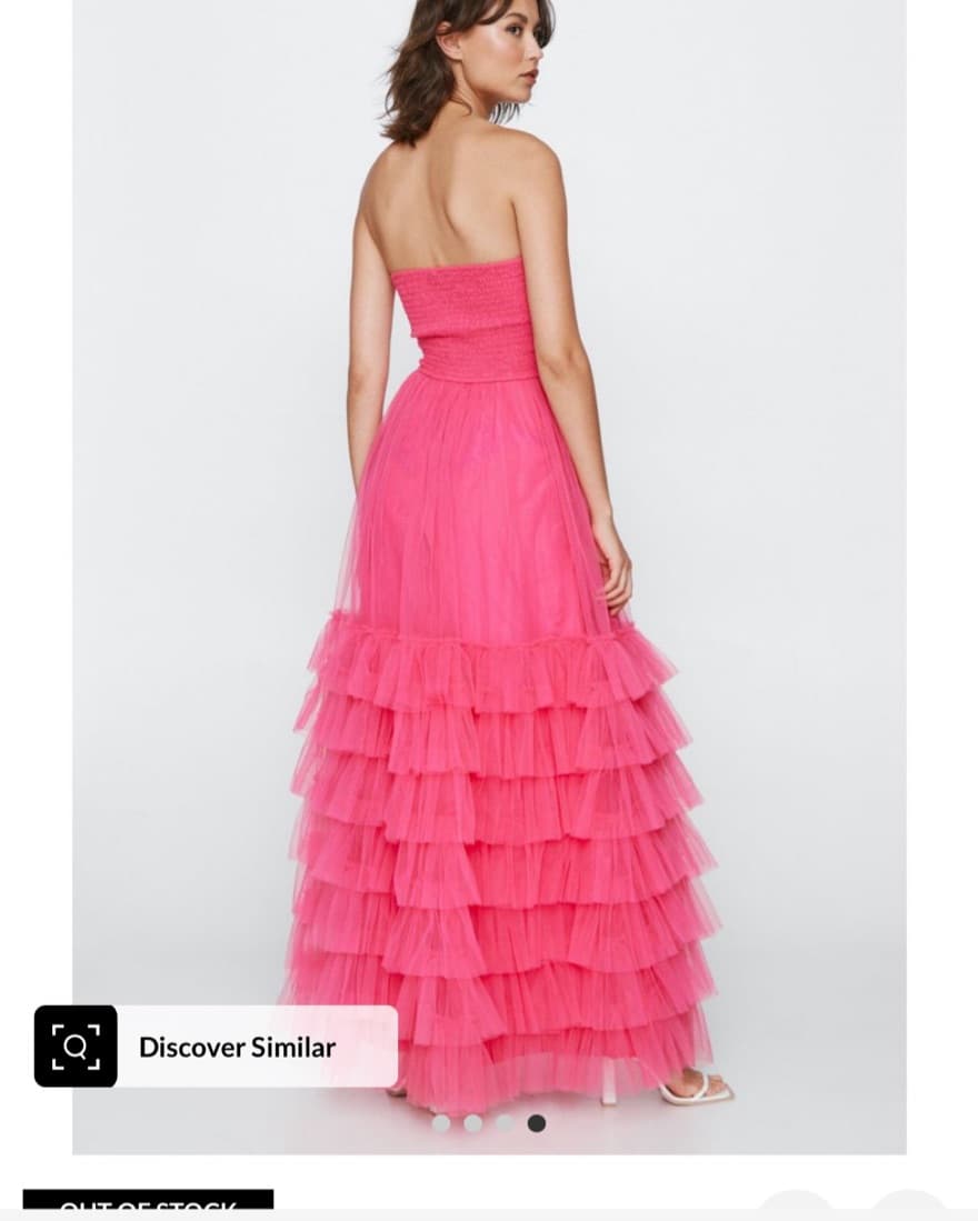 Hot Pink Nasty Gal Dress - Image 2