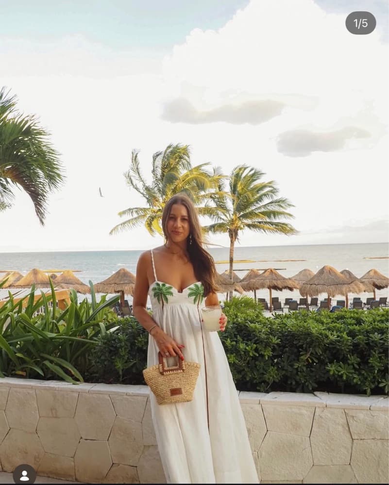 Farm rio Coconut Tree Maxi dress - Image 1