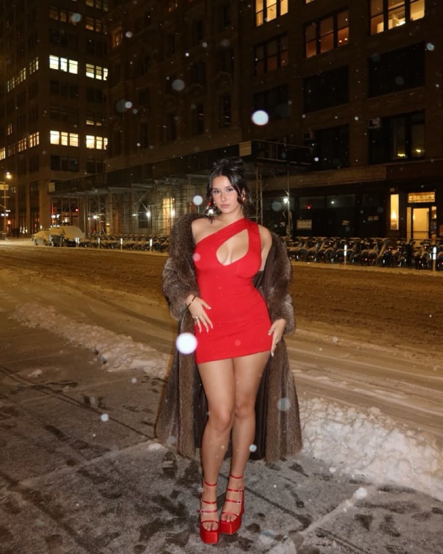 Revolve red mini dress - Image 1