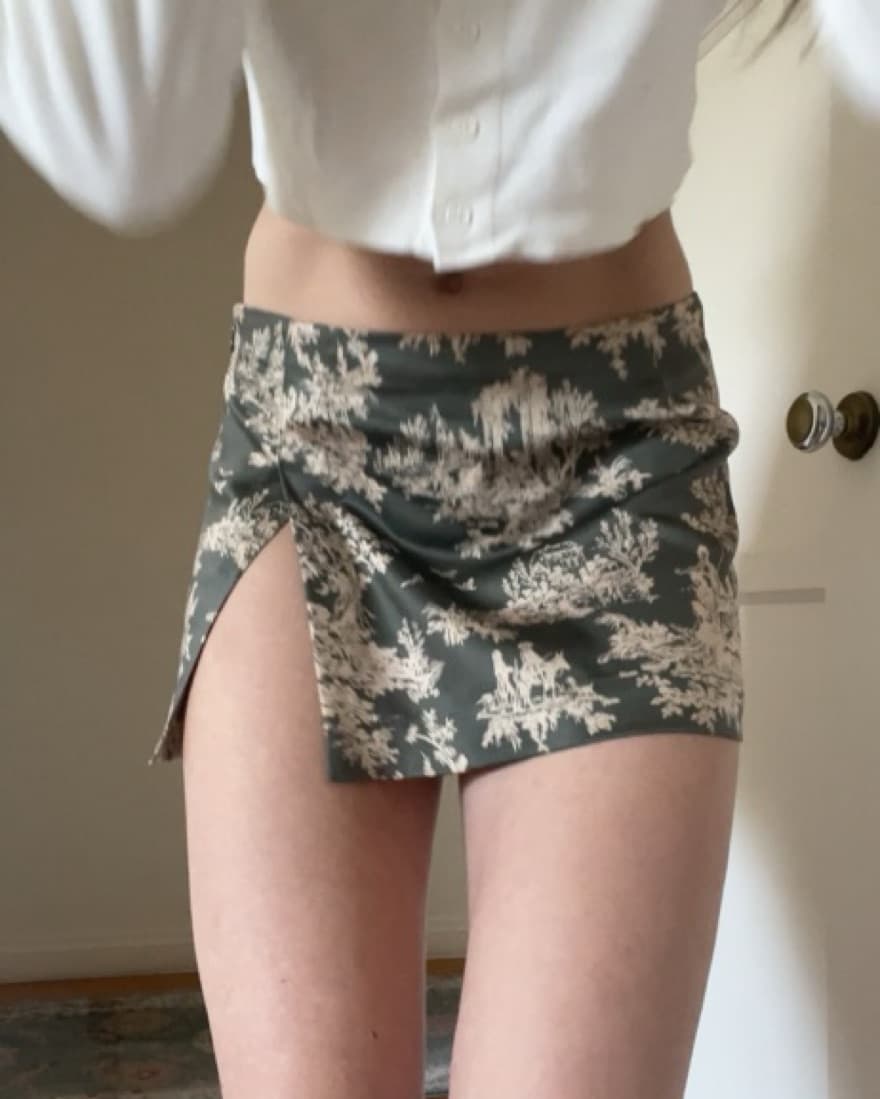 Miaou Micro Mini Skirt  - Image 2