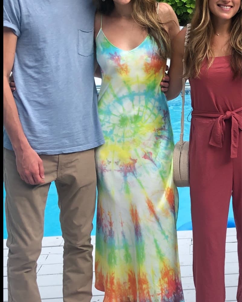 Dannijo Tie Dye Long Slip Dress - Image 2