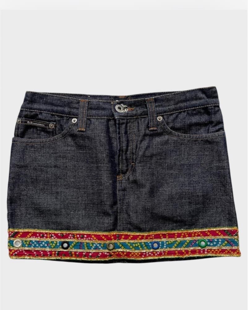 D&G Indi-Oriental Mini Skirt - Image 1