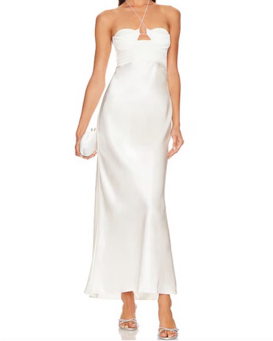 Anna October Dress In Ivory  - Image 5