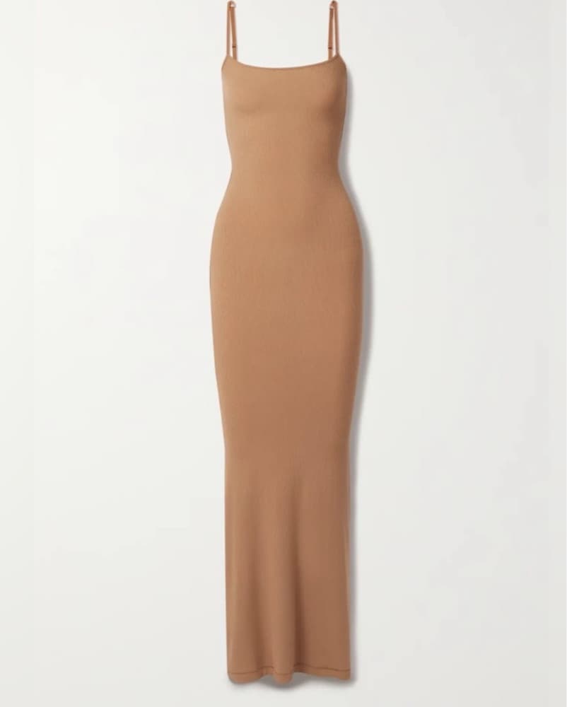 Skims Tan/Light Brown Maxi Dress - Image 3