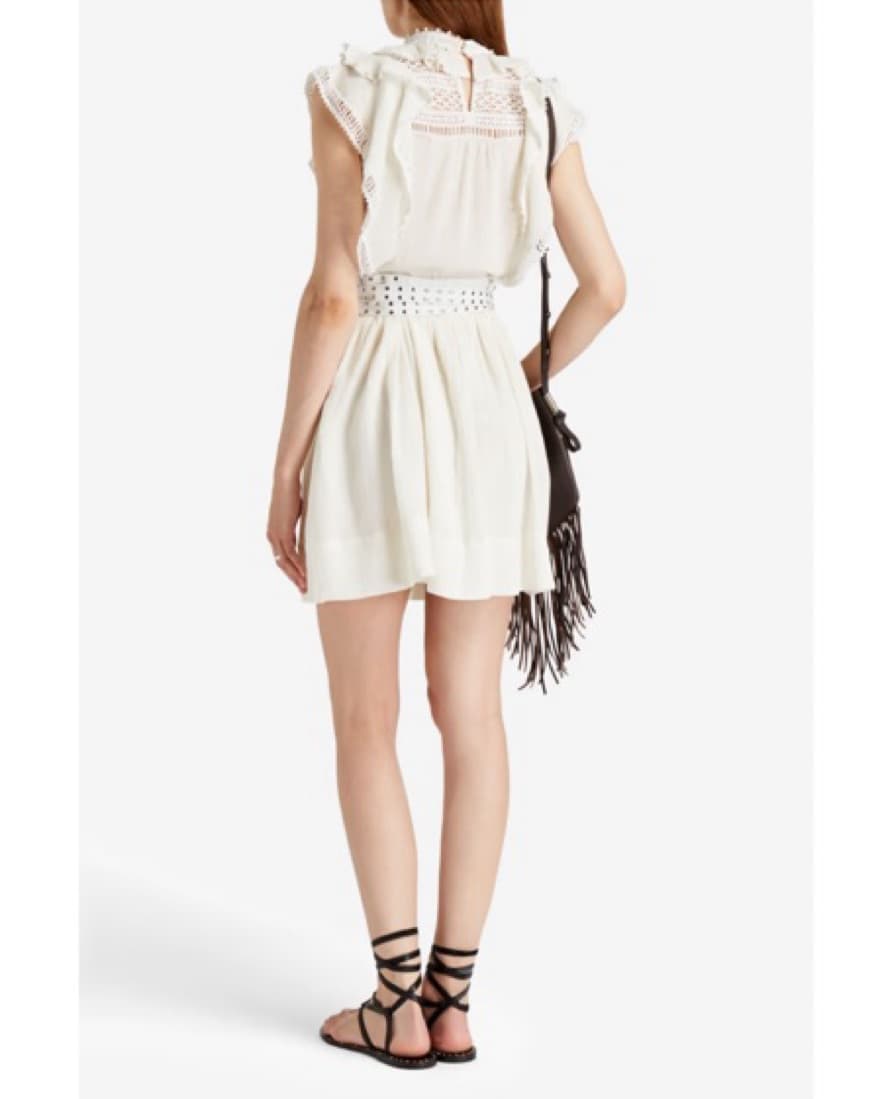Isabel Marant Cream Mini Dress - Image 2