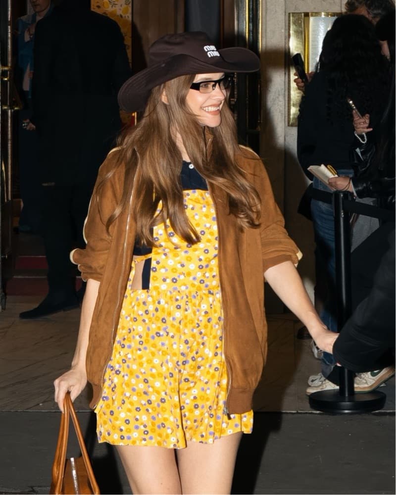 Miu Miu Brown Cowboy Drill Hat - Image 1