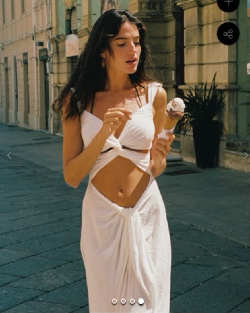 Mariana Dress in Blanca - Image 3