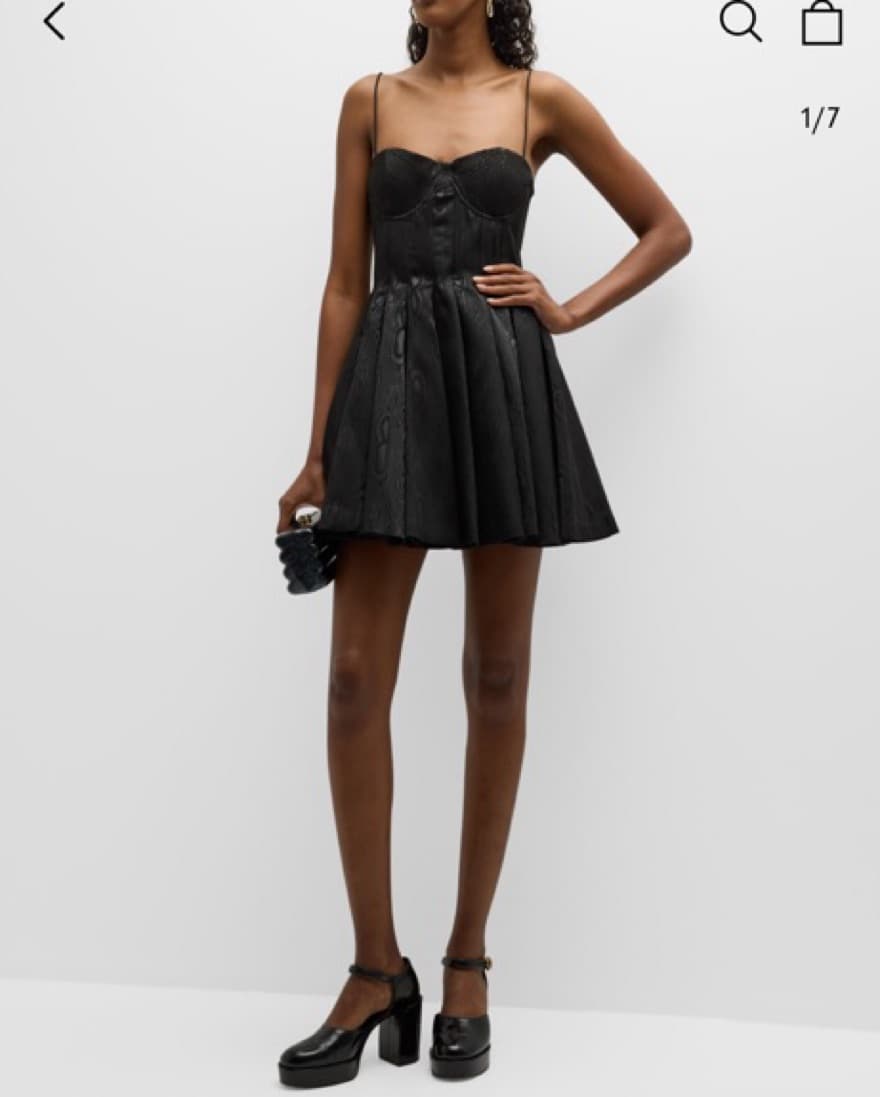 Alice + Olivia Adara Mini Dress - Image 5