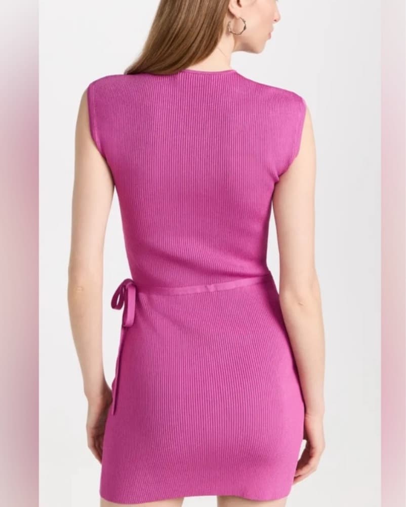 Jonathan Simkhai Mini Wrap Dress - Image 2