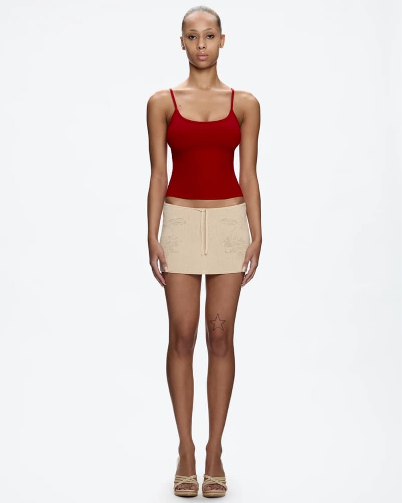 Tankair Studio Tank In Cherry XS - Image 2