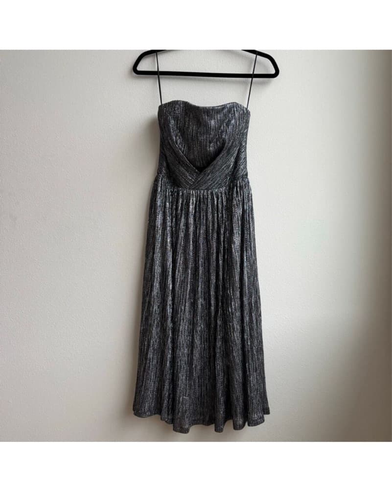 Dress The Population Metallic Dress - Image 2