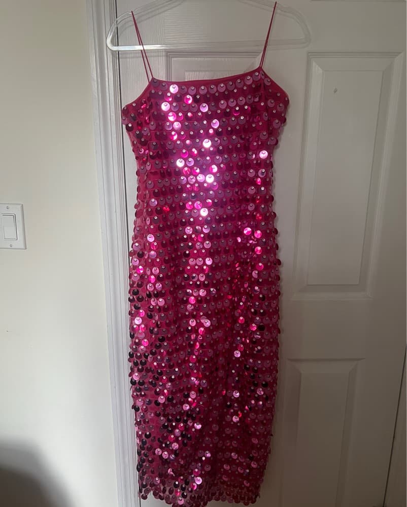 Sequin Midi Dress - Image 3