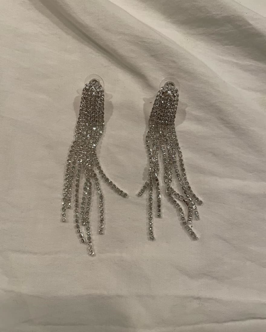Rhinestone Earrings  - Image 2