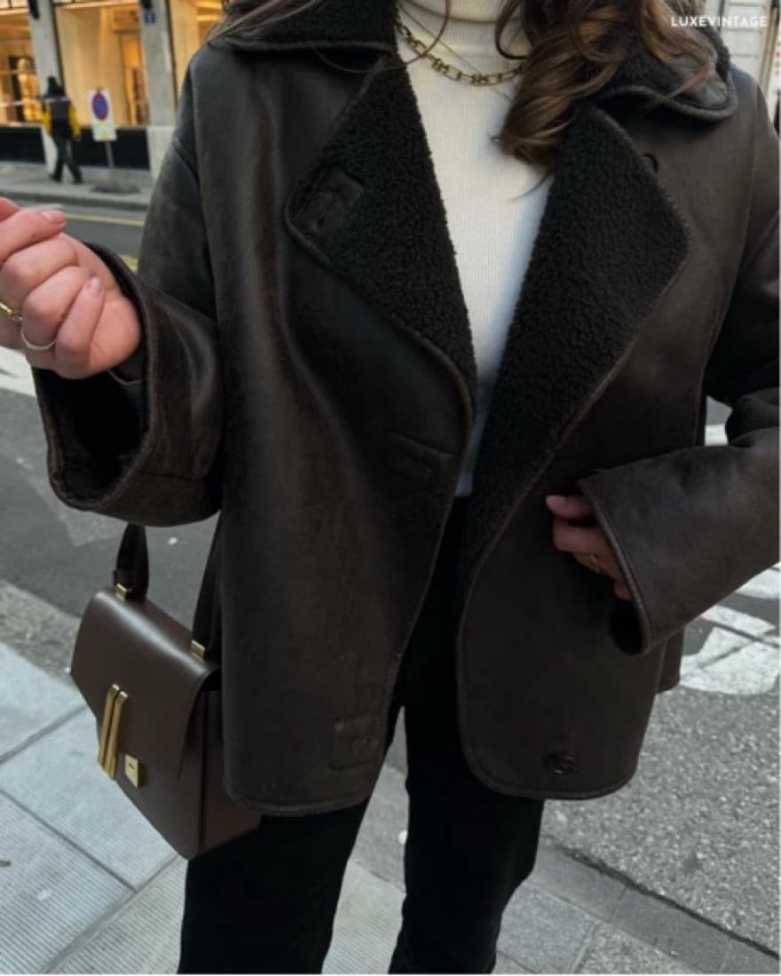 Brown Banbury Vintage Leather Jacket - Image 6