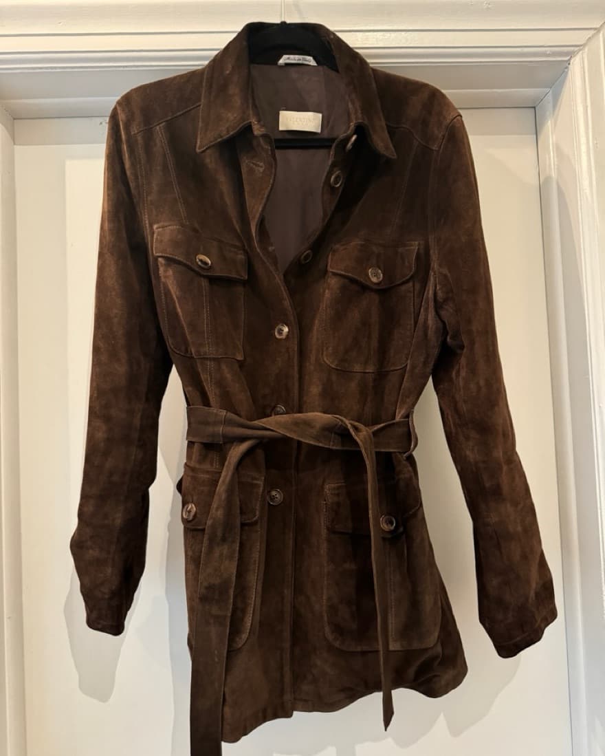 Vintage Valentino Suede Jacket - Image 1