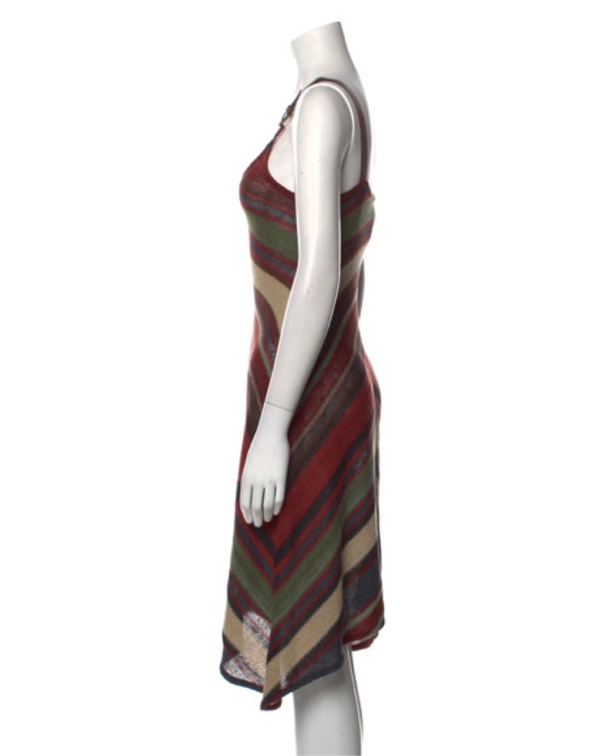 Ralph Lauren Striped Midi Dress - Image 3