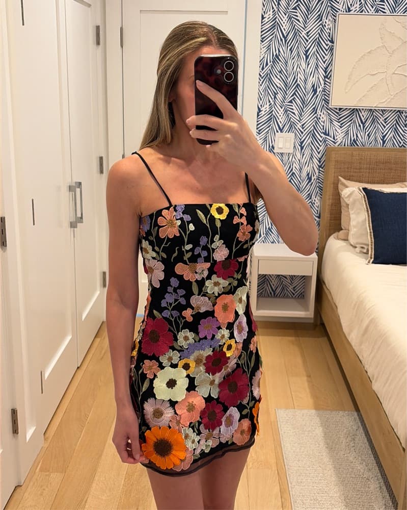 Floral Mini Dress - Image 2
